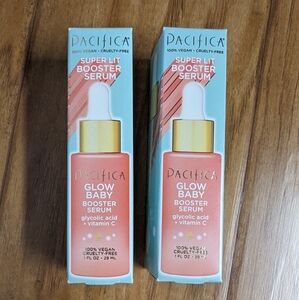 2 Pacifica Super Lit Glow Baby Booster‎ Serum 100% Vegan Cruelty Free